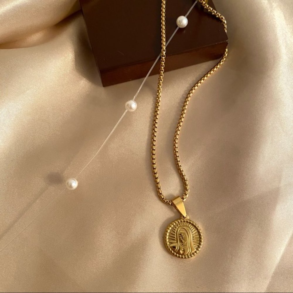 💕Last one Maria Rosary Faith Necklace - Picture 2 of 7